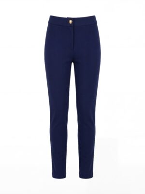 (2 FOR 30K) KULCLO NAVY BUTTON JEGGINGS