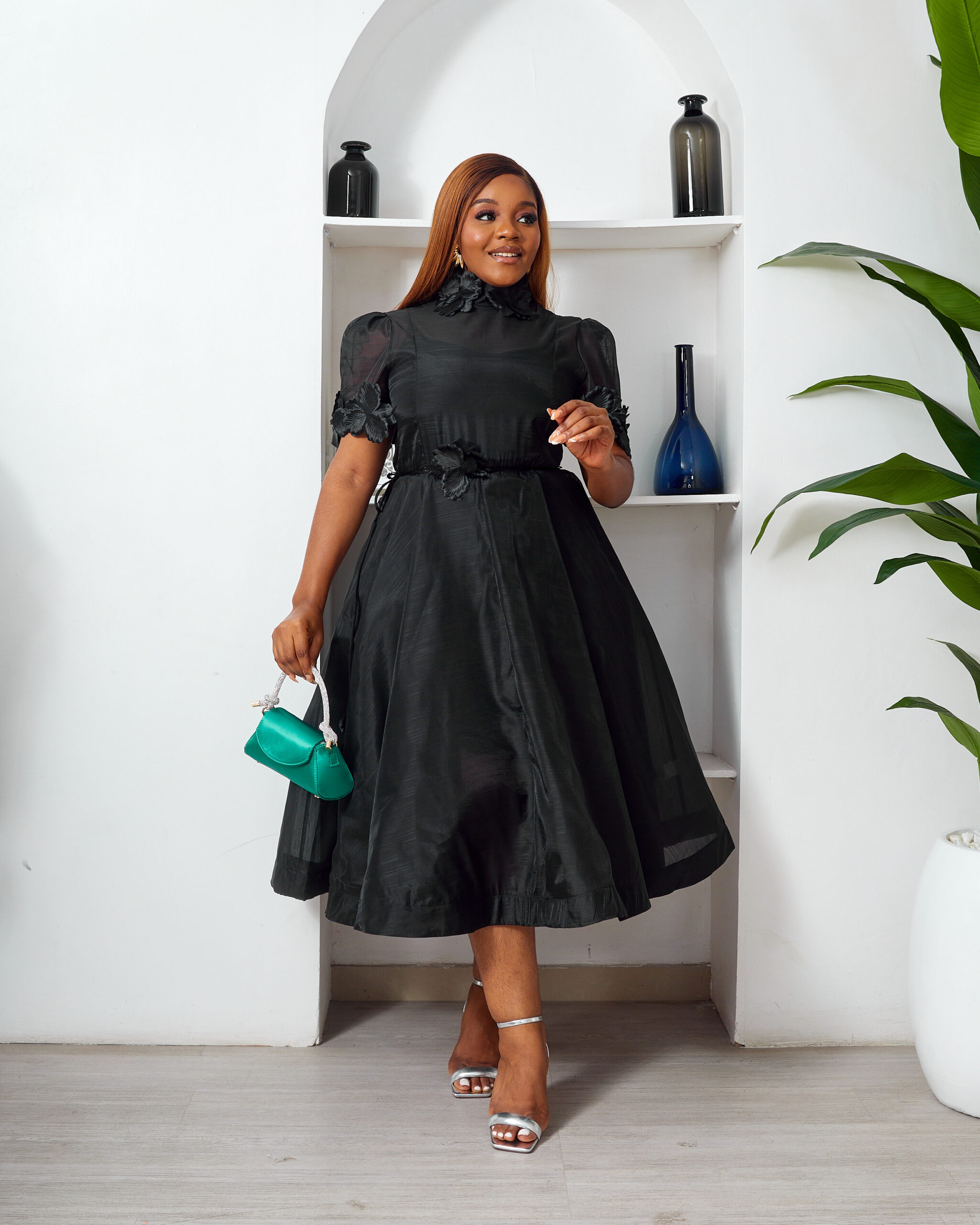 【週末まで限定価格】JILTU petit frill dress black ☆新品☆JILTU petit frill long skirt black