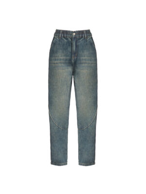 CHYY 8308-2 BACK ZIP WITH ARCH SEAM DENIM