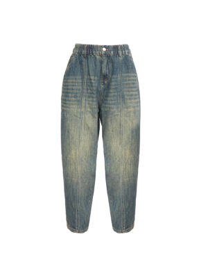 CHYY 8299 STRAIGHT SEAM LINE MOM JEANS