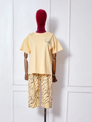 YELLOW SAHOW BEAR TOP X PANT NIGHT