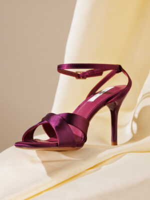 POG PURPLE THE CROSS STRAPPY SANDALS