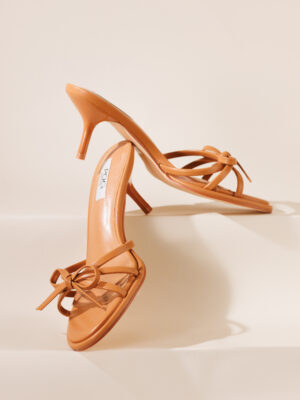 POG JOJ NUDE MULTISTRAP BOW MULES