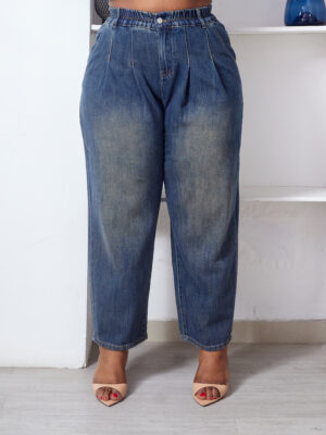CHYY 8367 F BLUE DENIM PANT
