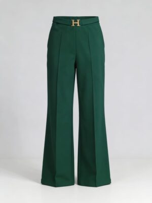 (2 FOR 50K) TEAL 3537 H BUCKLE PANT