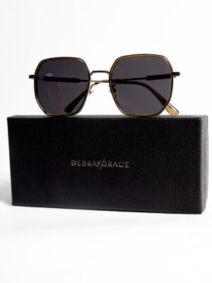 28123 PLASTIC AND METAL MIX FRAME AVIATOR SUNNIES