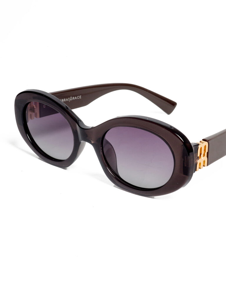 837 COFFEE OVAL DOUBLE M FAT TEMPLE SUNNIES