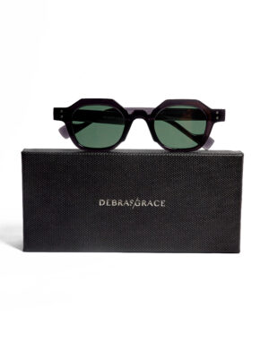 2002 BLACK GEOMETRIC SUNNIES