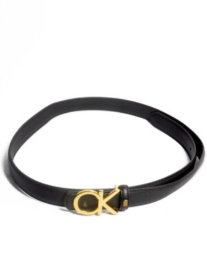 CK BLACK 2.5CM WAIST BELT