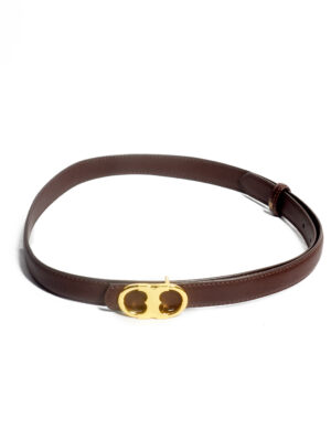 CHOCO GOLDEN BAT BUCKLE 2.5CM WAIST BELT