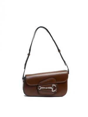 CHOCO 9330 SLANTY SNAFFLE BUCKLE SATCHEL
