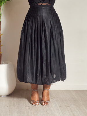 DR BLACK TULLE BUBBLE SKIRT