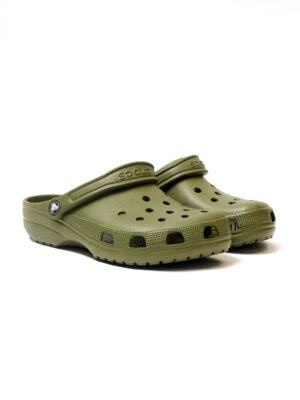 ARMY GREEN REGULAR FIT CLOGS CROCS