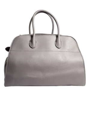 THE ROW GREY OVERSIZED STRUCTURED BAG