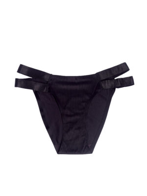 VIMERLEA V2019 BLACK NYLON SPANDEX TWO BANDS FULL PANT