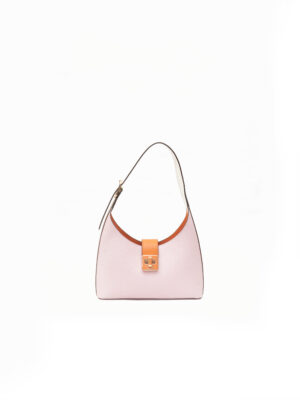 KATE SPADE PHOEBE PINK HORIZ REFINED GRAIN SHOULDER BAG