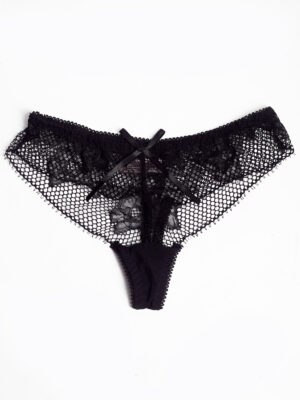BEAUTIFUL SPRING Q8132 BLACK LACE PANT