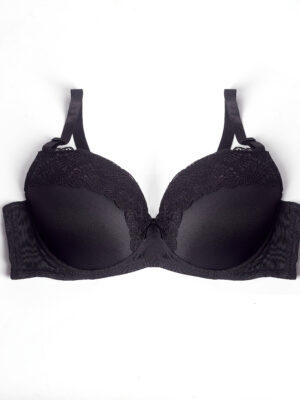 CHAN 5508 BLACK LACE EDGE BRA