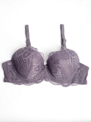 CHAN 8802 TAUPE ALL LACE BRA