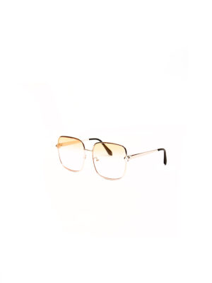 9014 ROSE FRAME WHITE RAINBOW LENSE SUNNIES