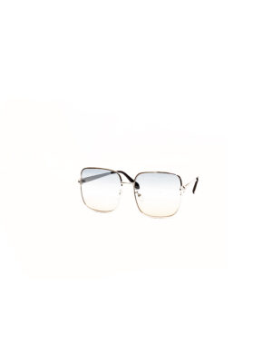9014 SILVER FRAME NAVY RAINBOW LENSE SUNNIES