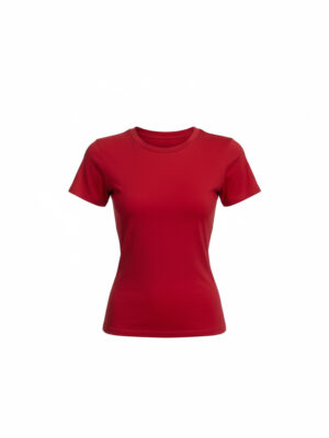 ZIH BURGUNDY ROUND NECK TEE