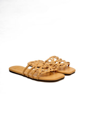 (2FOR70K)EWEOL NUDE SLIDES