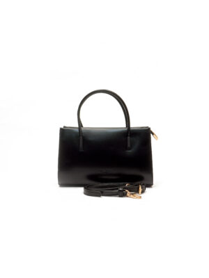 (2FOR50K)NEWEXP BLACK SMOOTH LEATHER MINI BAG