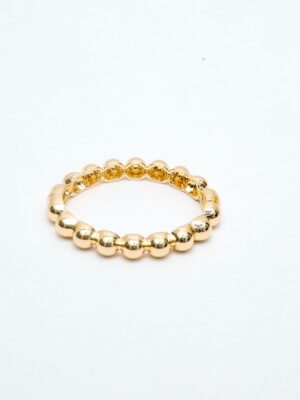 FF6996 GOLD CELESTRA BANGLE