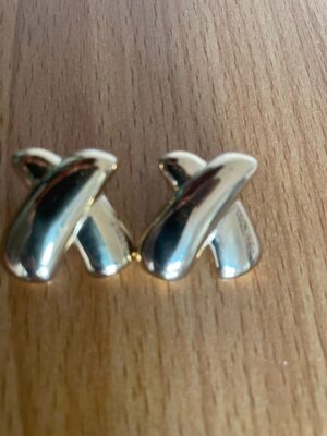 FF7036 GOLD BEAUMIA TWIST EARRING