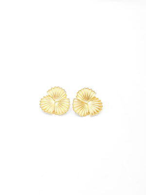 VIENNOIS T706507E GOLD SEA BED EARINGS