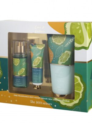 1001 SENSES LIME & VERBENA 3IN1 MIST GIFT SET