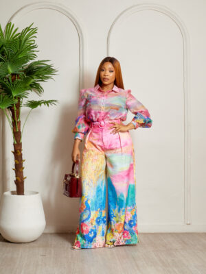 LATISTE PINK FLORAL 2PCS SET