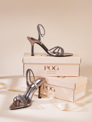 POG EMBELLISHED GUN PENCIL ODEYA MULTISTRAP SANDALS
