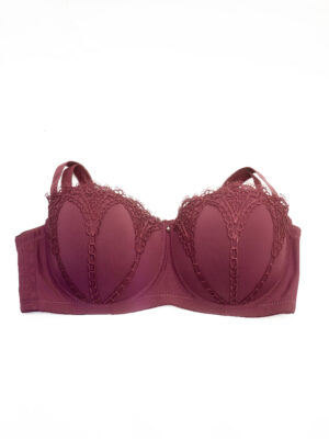 ANATEF 996E MAROON LACE INSTER BRA