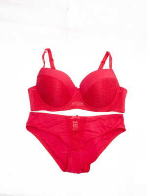 ANGELS AURA A3060 CERISE PLUS BRA & PANT SET