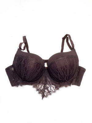ANGELS AURA JH203 GREY PADDED PUSH UP BRA