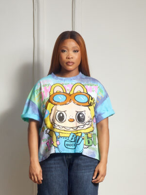 YAOCHI 3962 HUDE MULTICOLORED LABUBU TEE