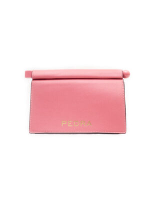 PEDRA MAUVE ROLLED TOP PURSE