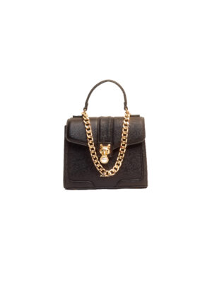 ALDO BLACK LION HEAD TOP HANDLE BAG