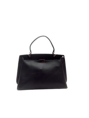 (2FOR60K) BLACK 1196 SMOOTH TOP HAND BRIEFCASE BAG