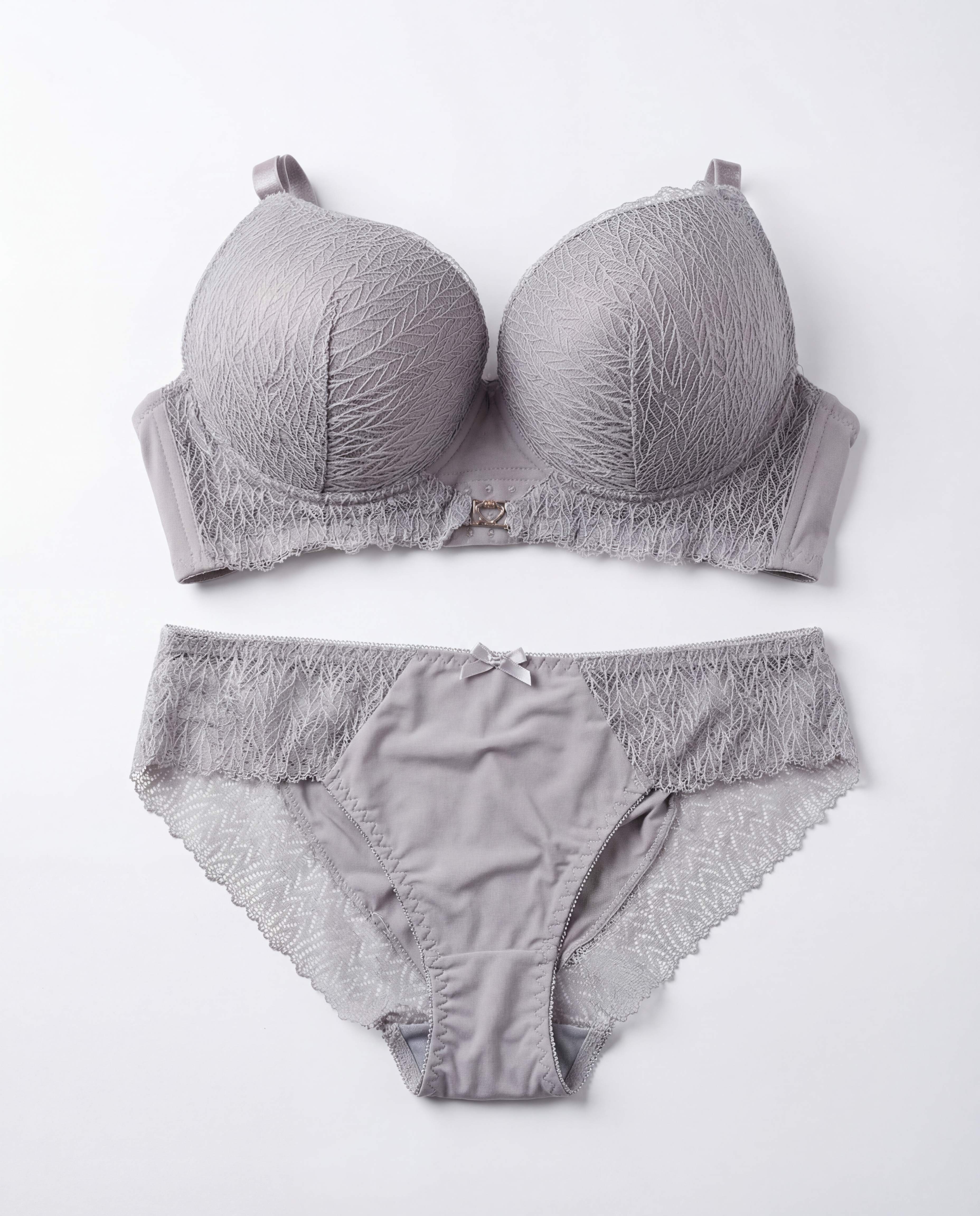 ANGELS AURA A24029 STONE HEART CUT OUT DETAIL BRA & PANT SET