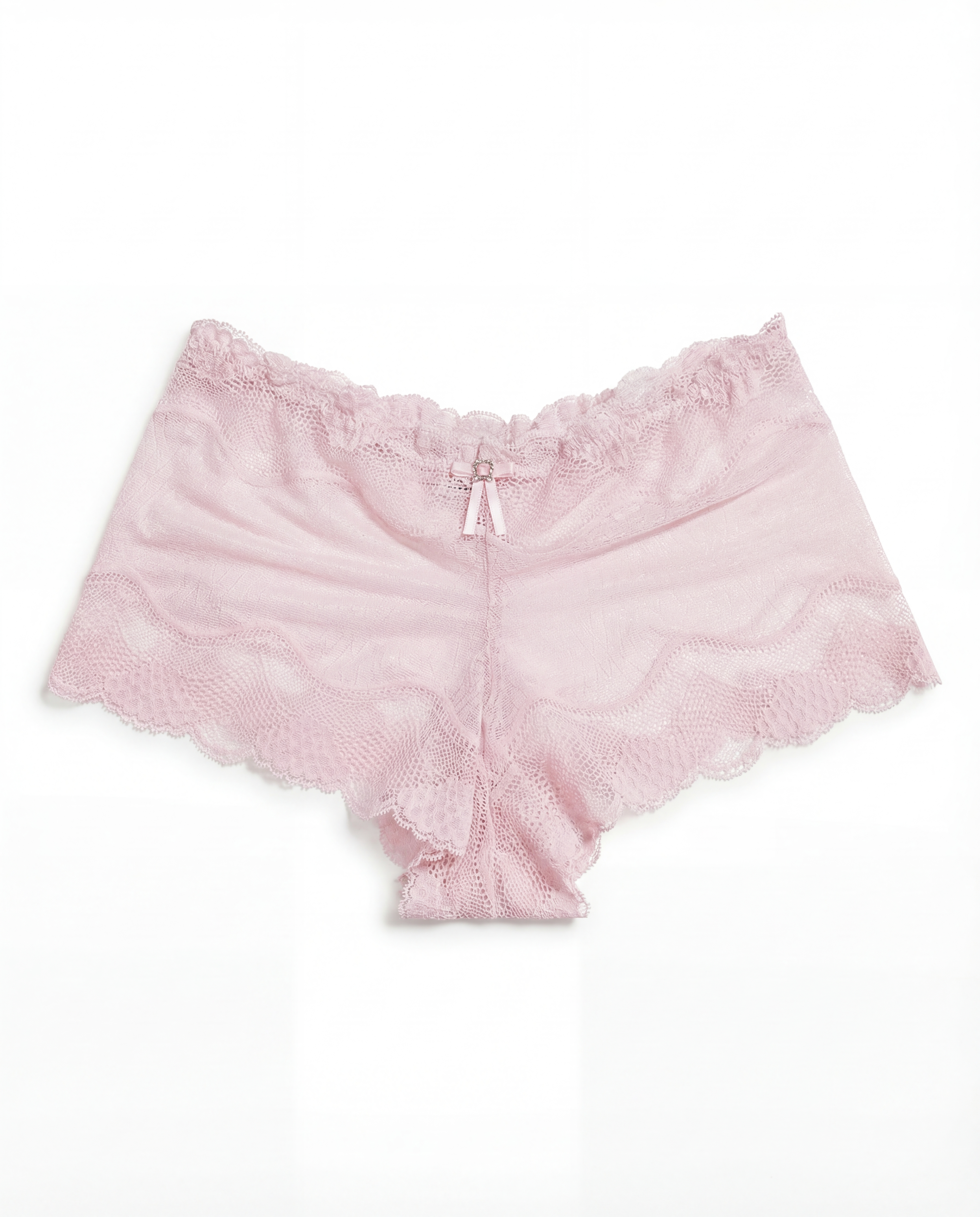 BEAUTIFUL Q8059 PINK LACE FULL BRIEFS