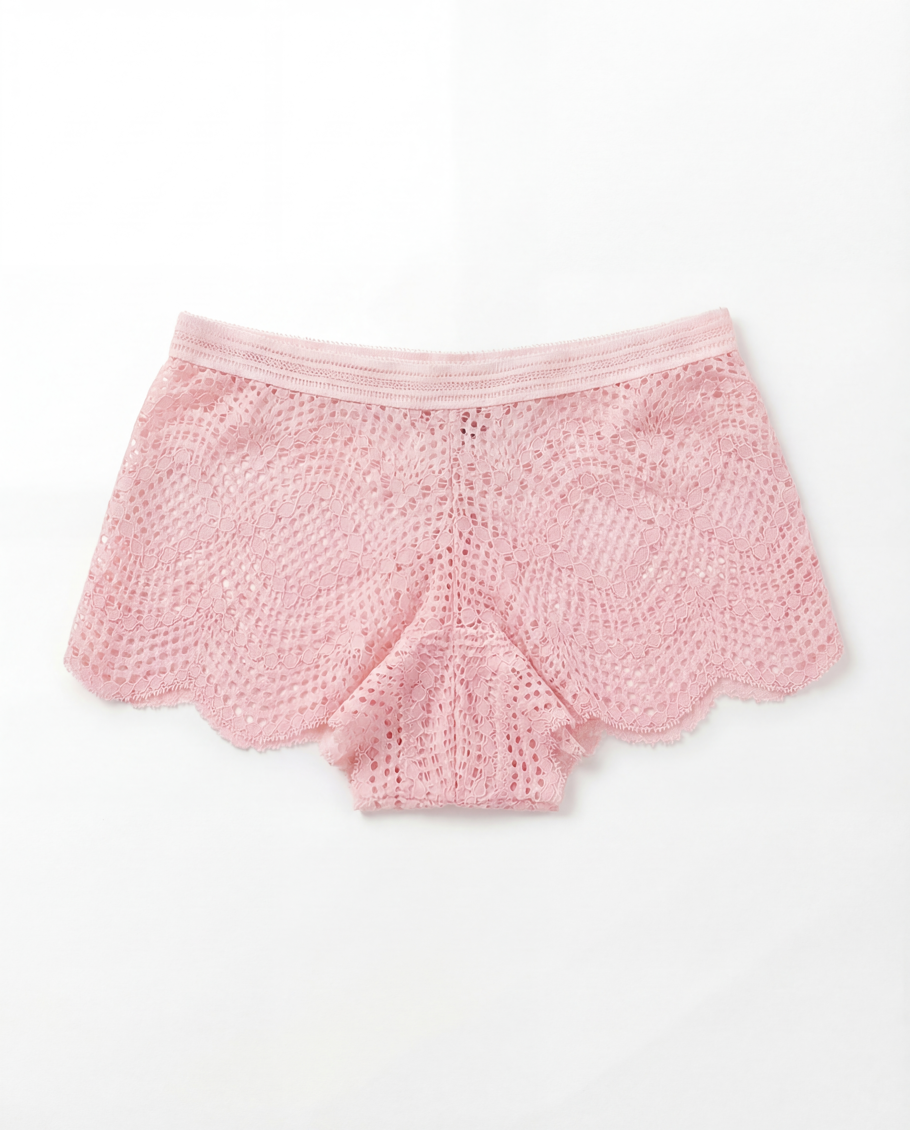 MENG 87528 BLACK LACE THONG