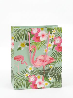 HLB17M MINT OSTRICH GIFT BAG