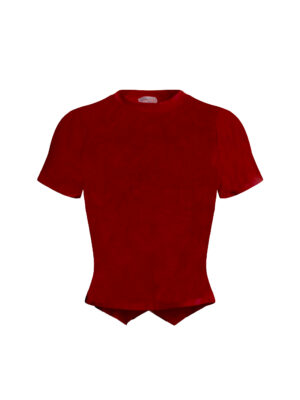 TOTO WINE CUT OUT BACK TEE