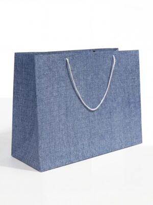 KHTTD111 BLUE STONE PRINT GIFT BAG