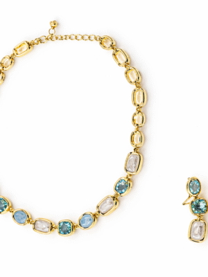 VIENNOIS T115332A GOLD BLUEWATER PARTY FULL SET