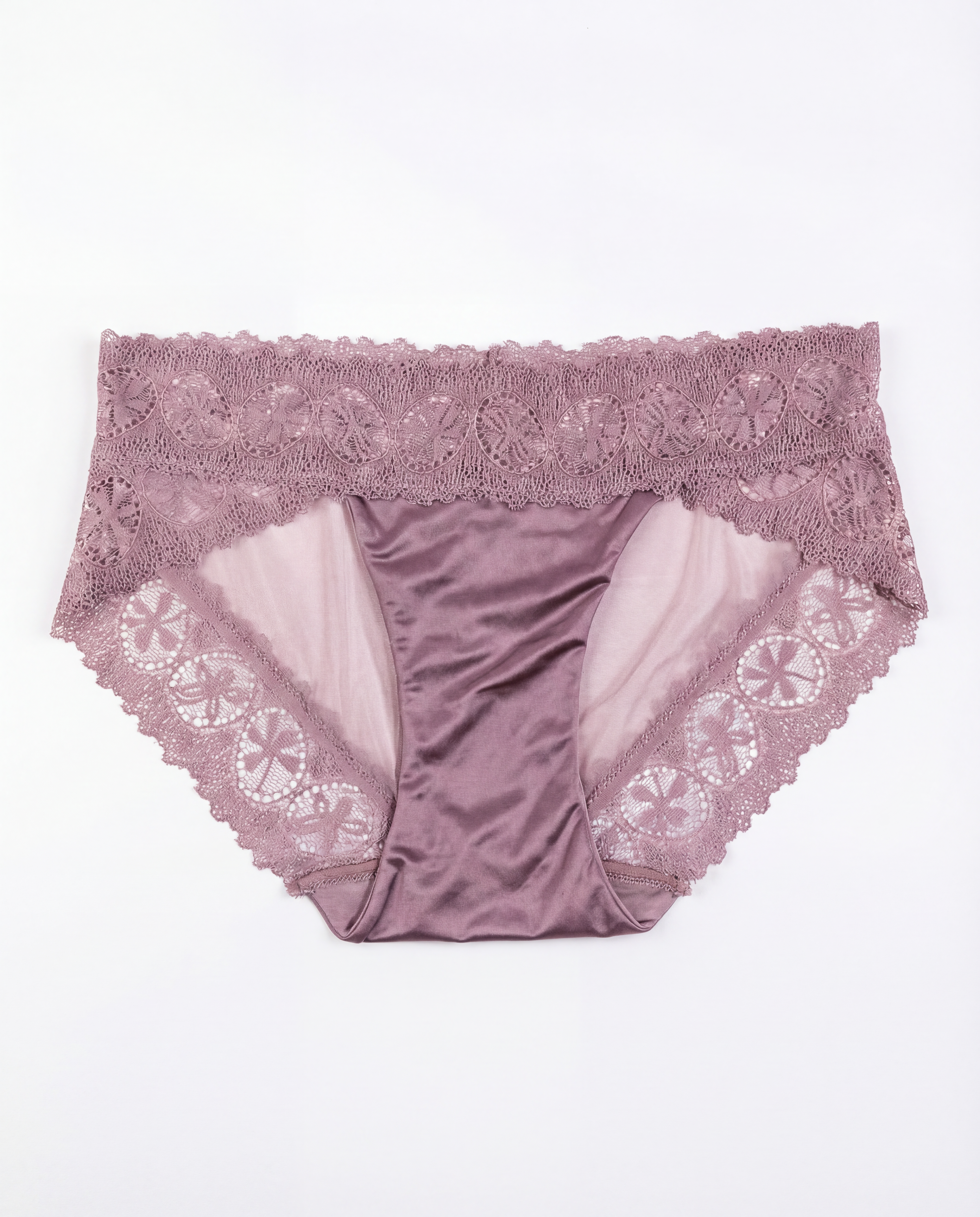 VORO Q8227 MAUVE LACE BAND PANT