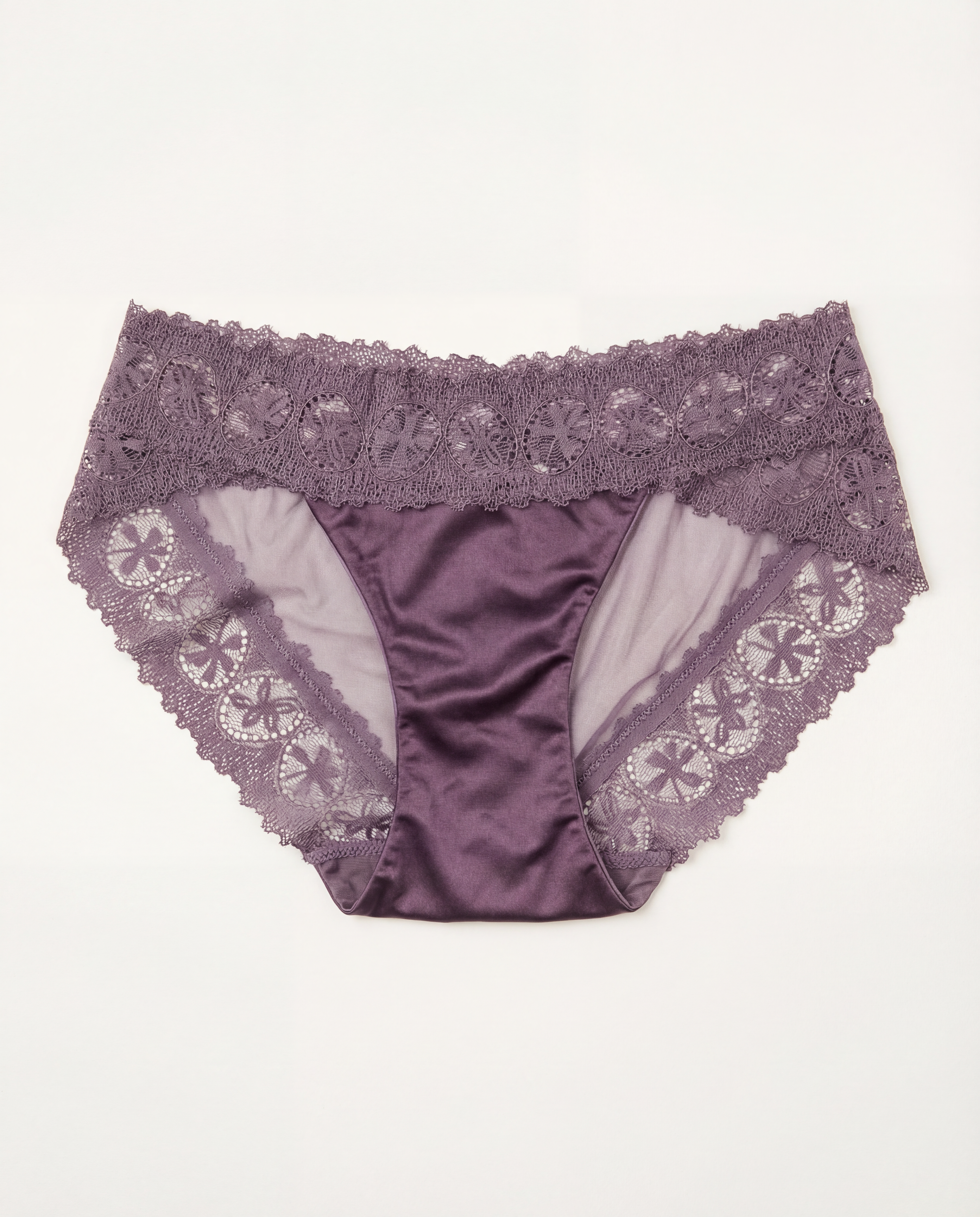 VORO Q8227 TAUPE LACE BAND PANT